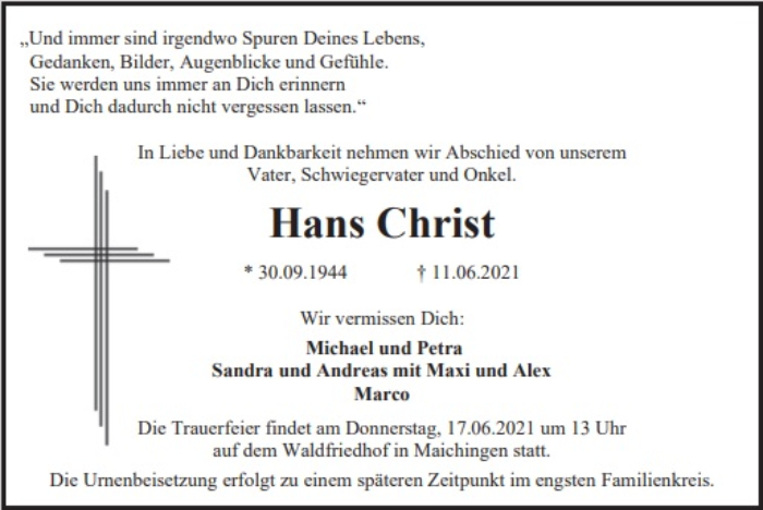 Hans Christ