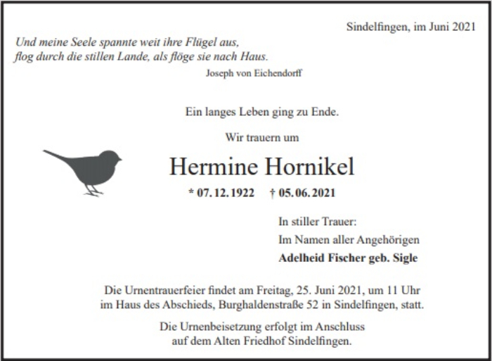 Hermine Hornikel