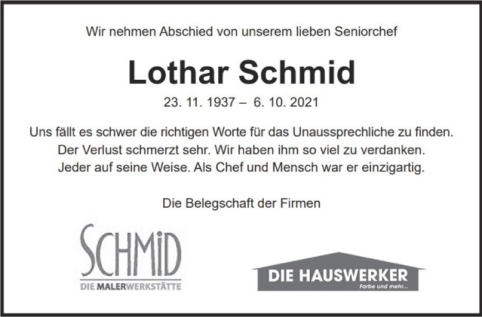 Lothar Schmid