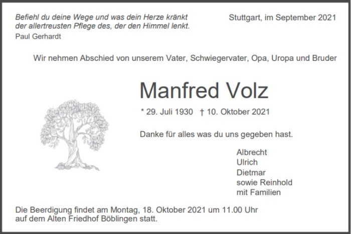 Manfred Volz
