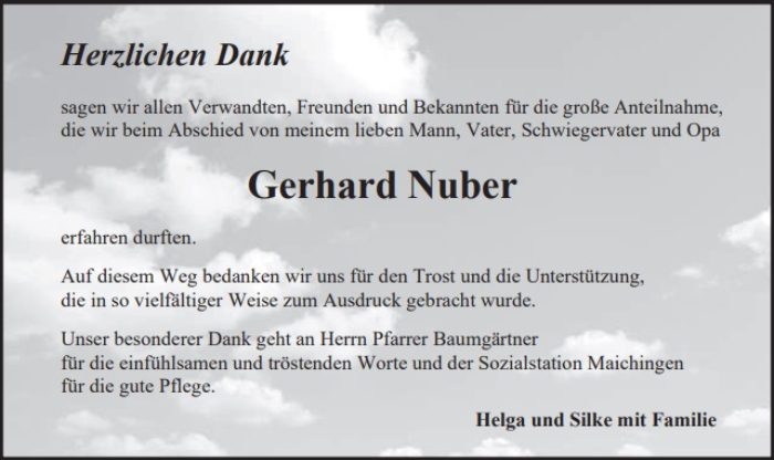 Gerhard Nuber