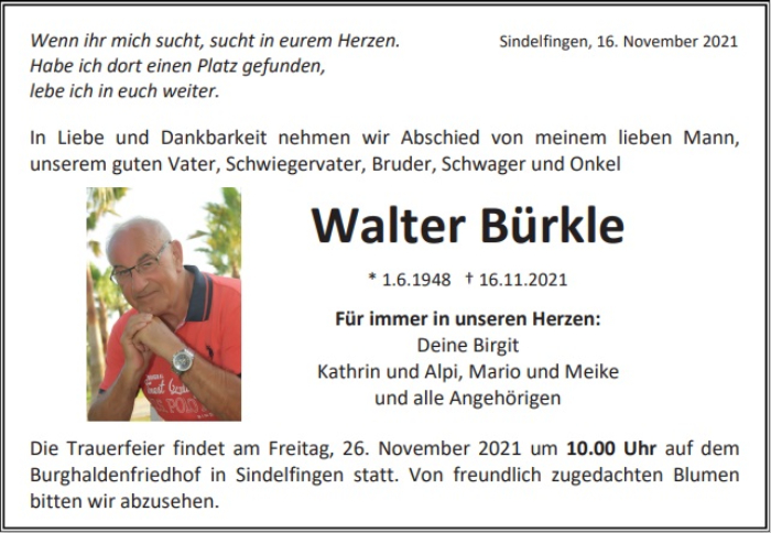 Walter Bürkle