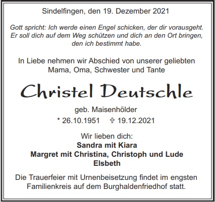 Christel Deutschle