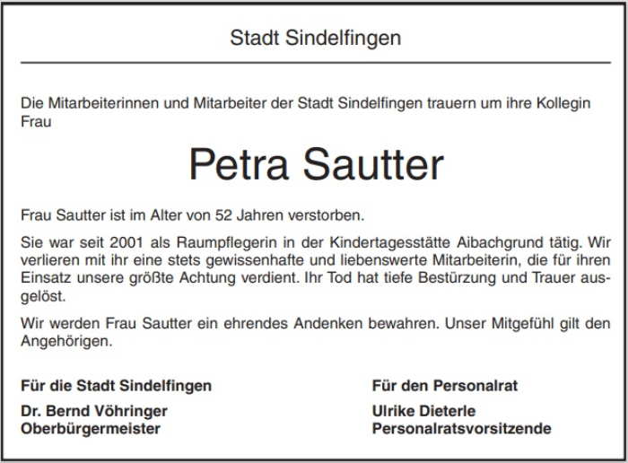 Petra Sautter