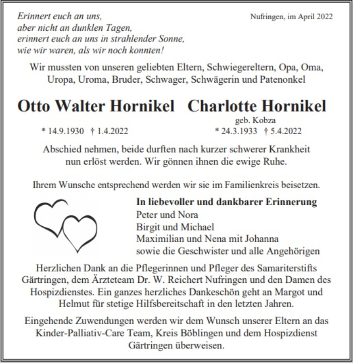 Otto Walter Hornikel