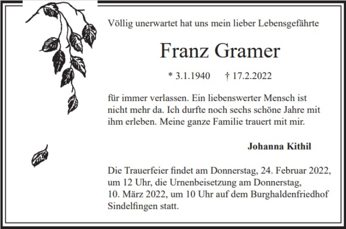 Franz Gramer