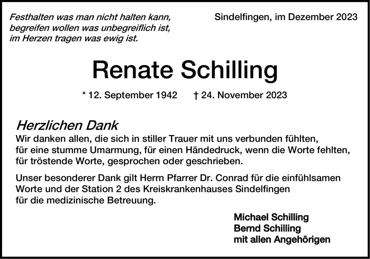 Renate Schilling
