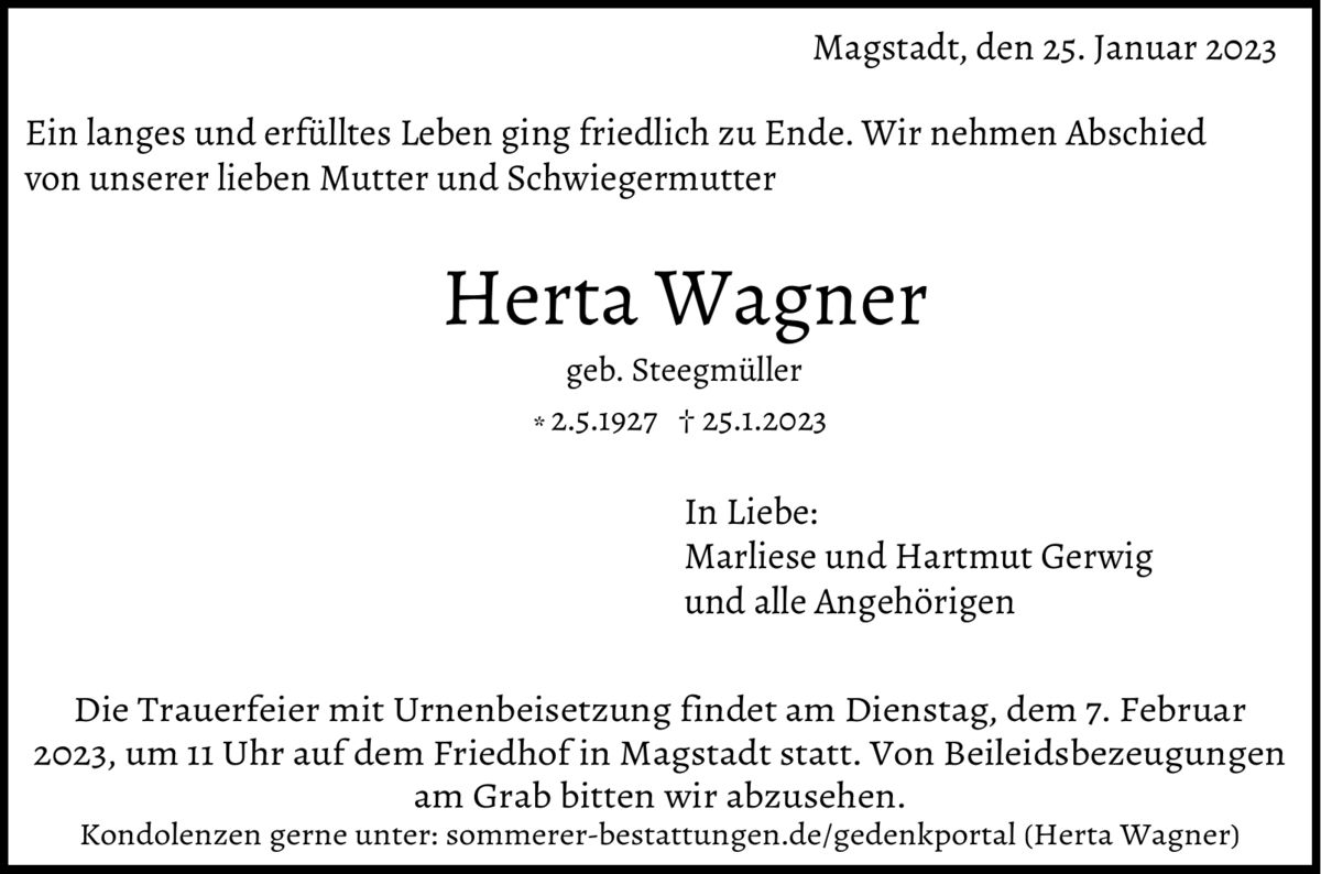 Herta Wagner