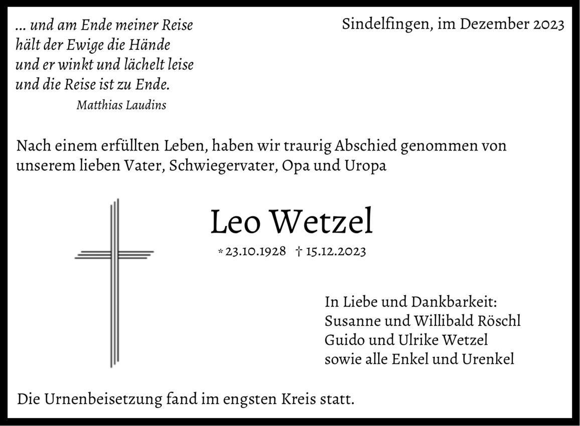 Leo Wetzel
