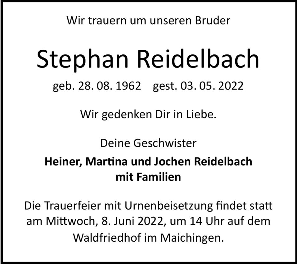 Stephan Reidelbach