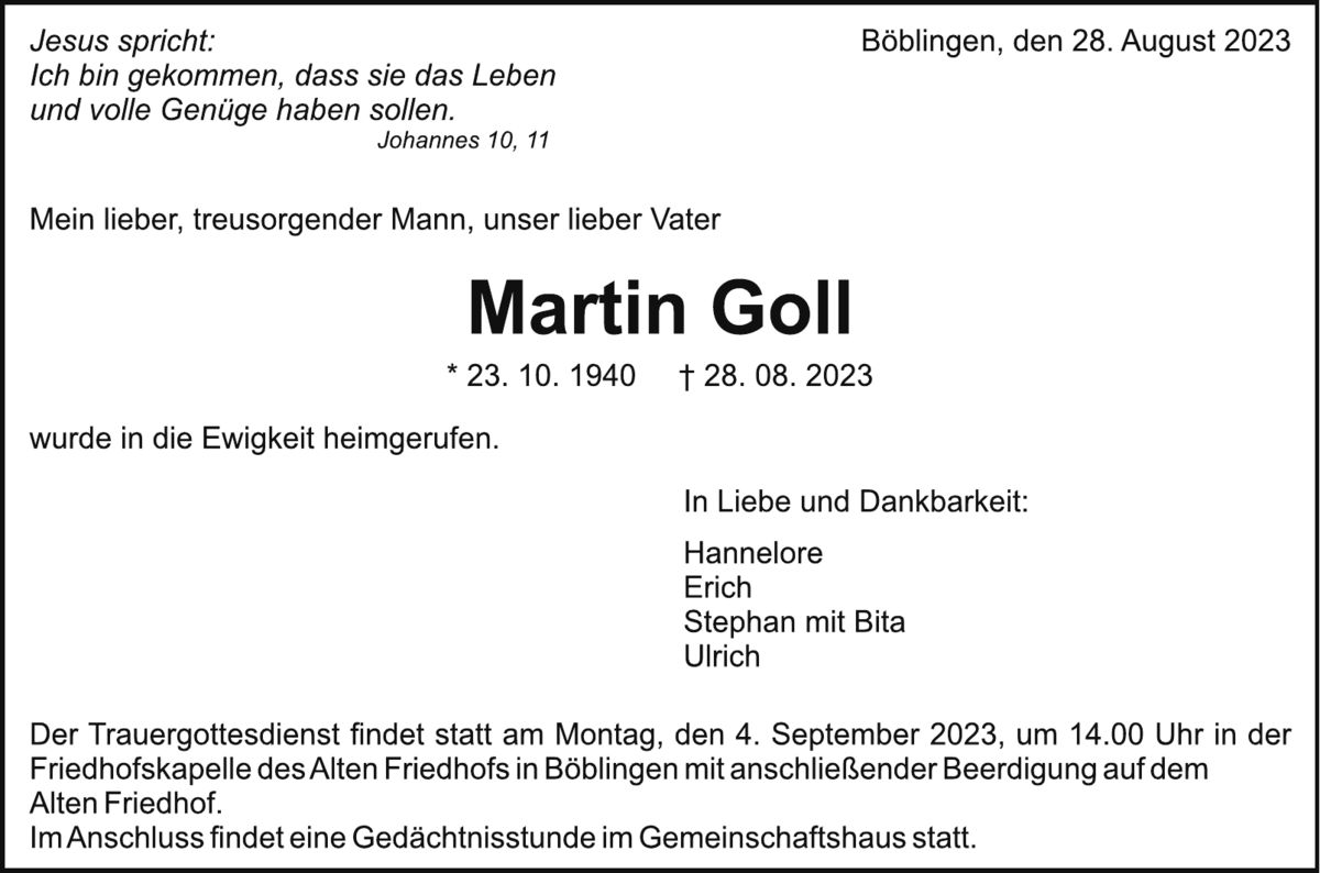 Martin Goll