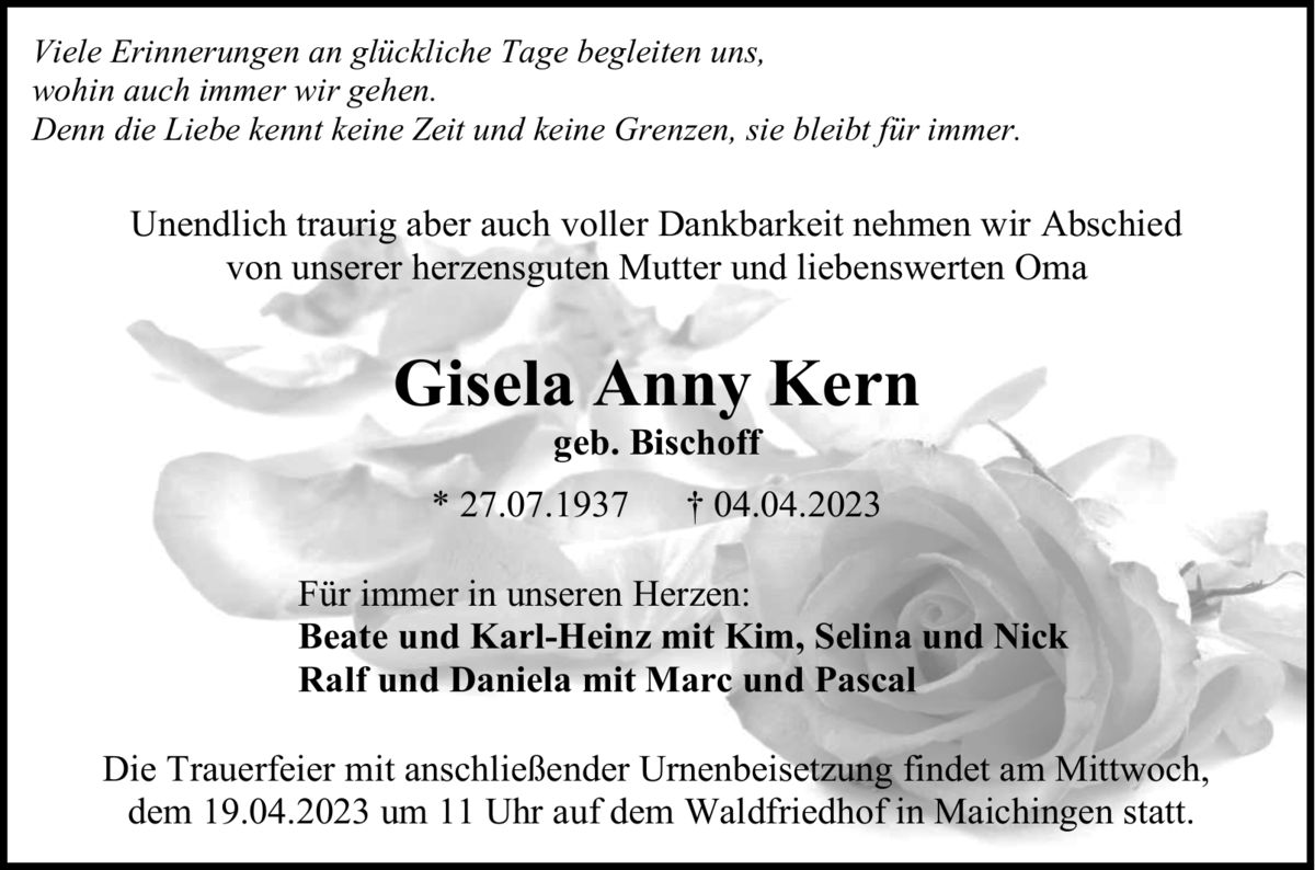 Gisela Anny Kern