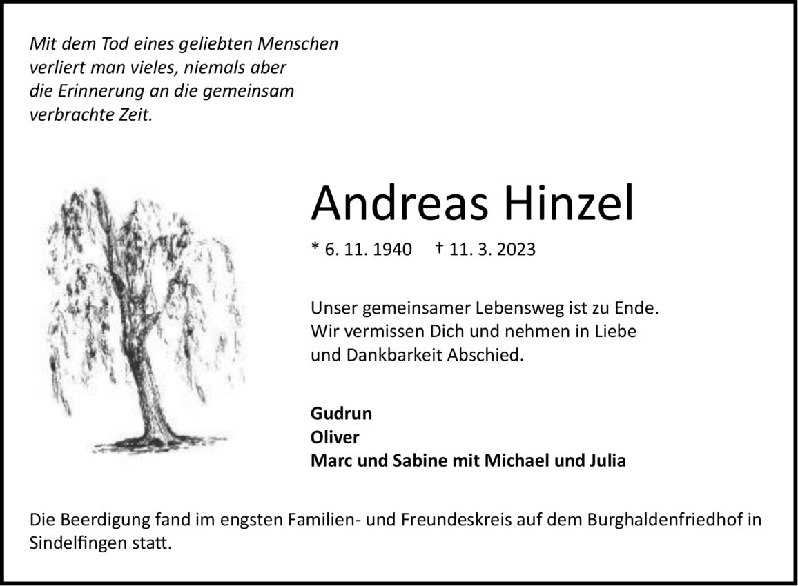 Andreas  Hinzel