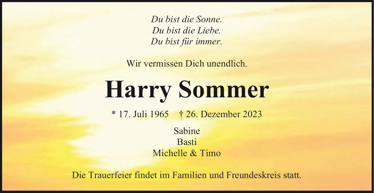 Harry Sommer