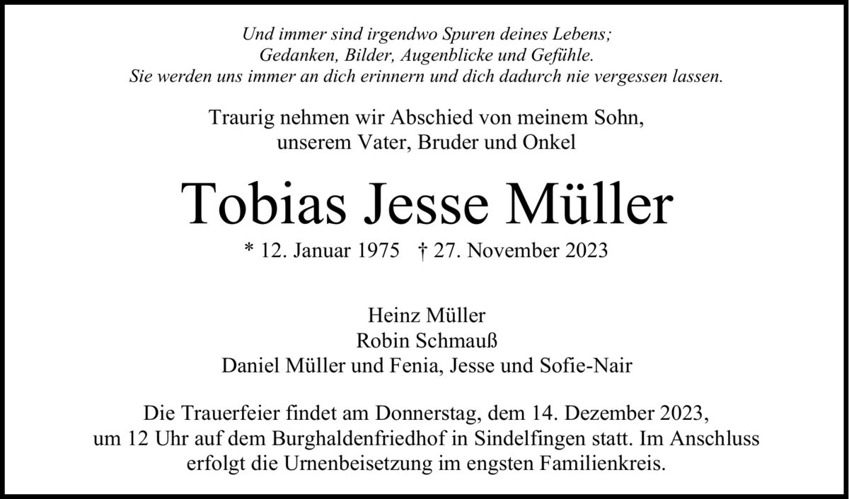 Tobias Jesse Müller