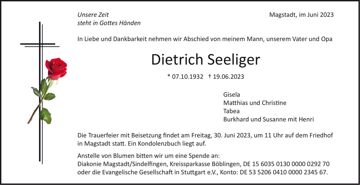Dietrich Seeliger