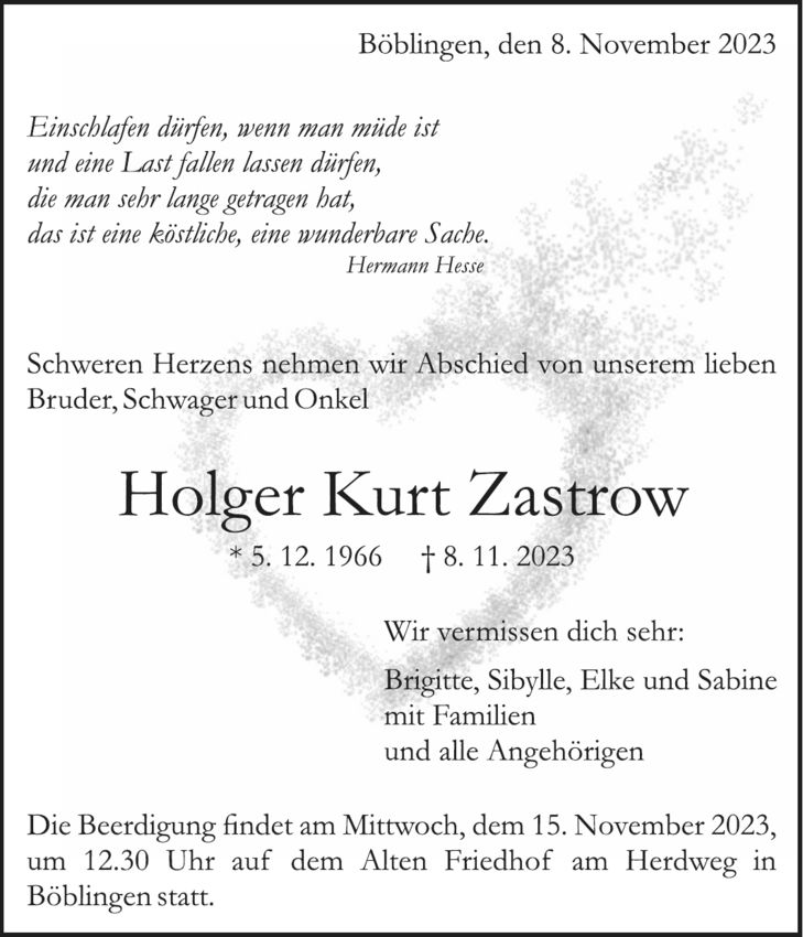 Holger Kurt Zastrow