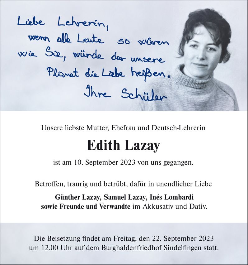 Edith Lazay