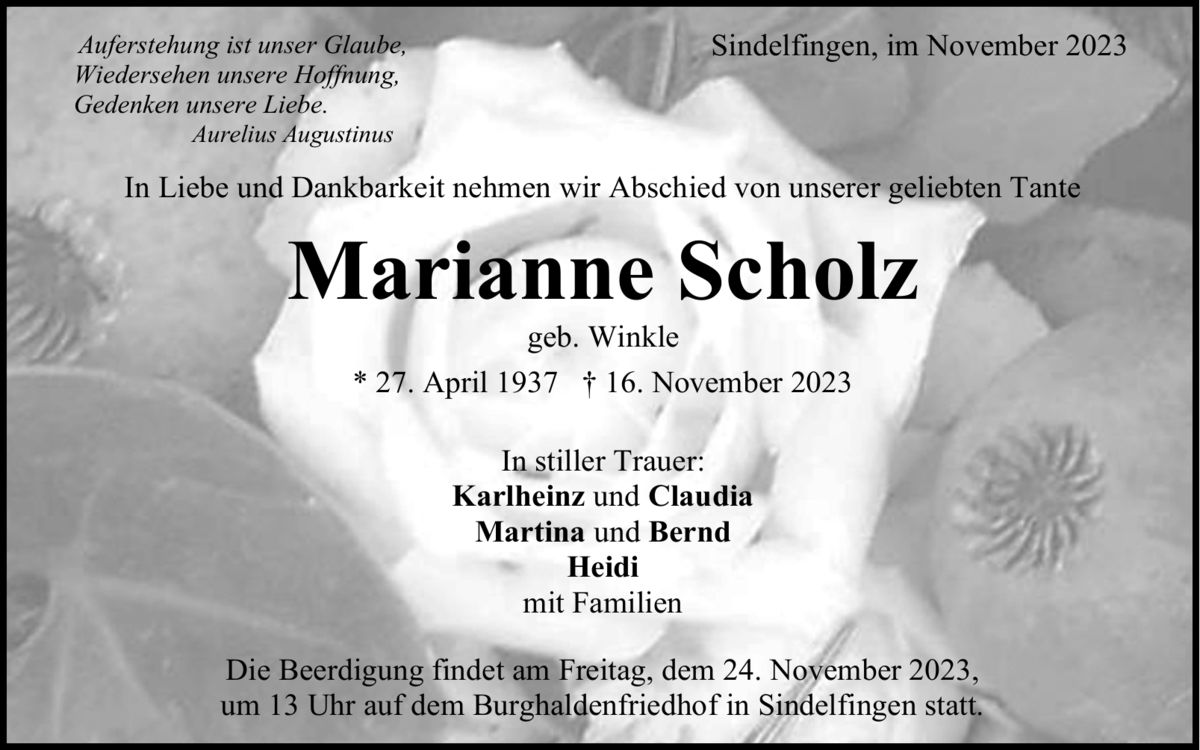 Marianne Scholz