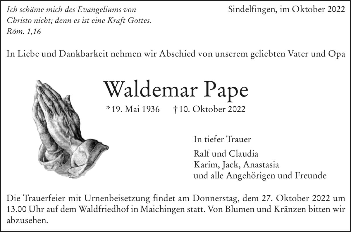 Waldemar Pape