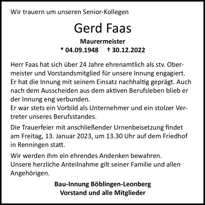 Gerd Faas