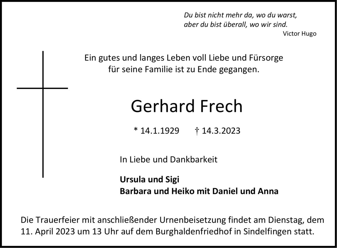 Gerhard Frech
