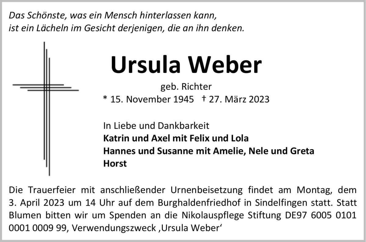 Ursula Weber