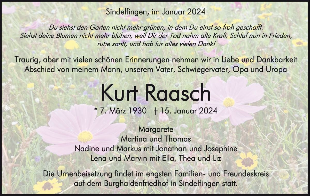 Kurt Raasch