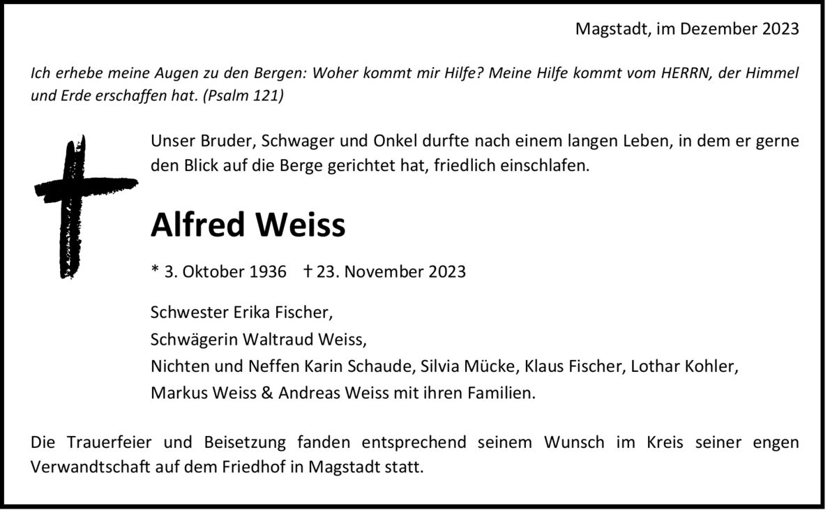 Alfred Weiss