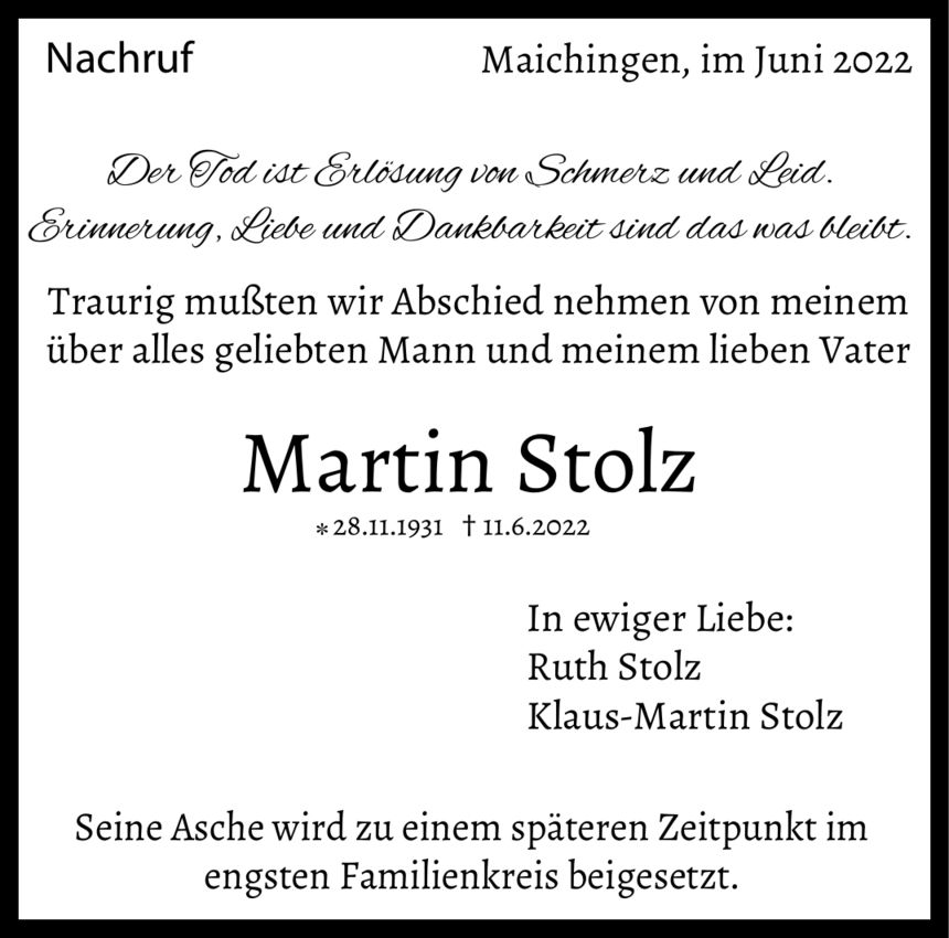 Martin Stolz