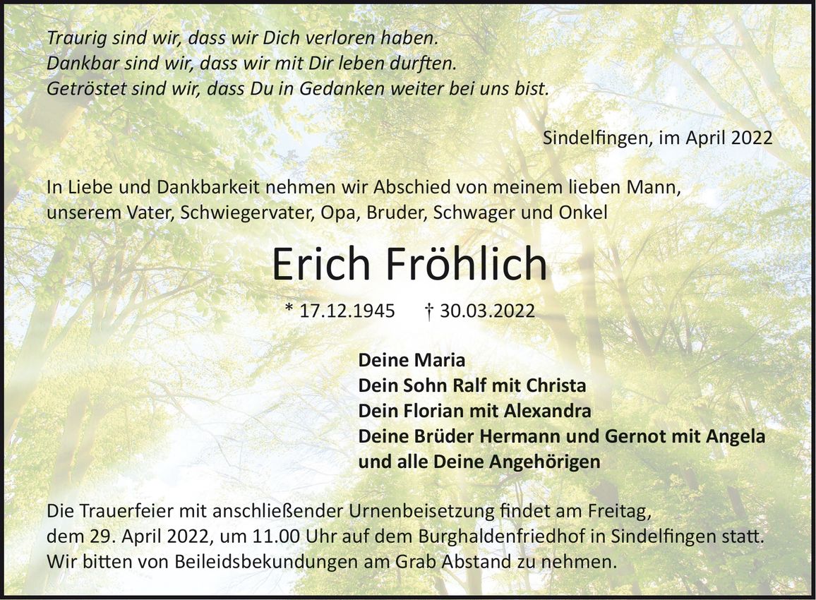 Erich Fröhlich