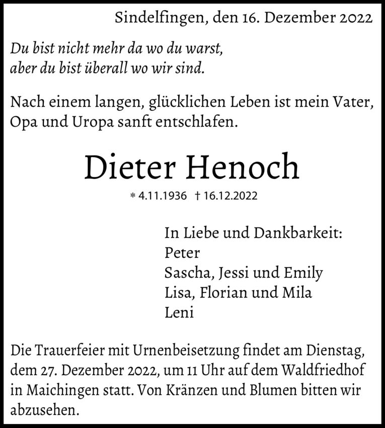Dieter Henoch