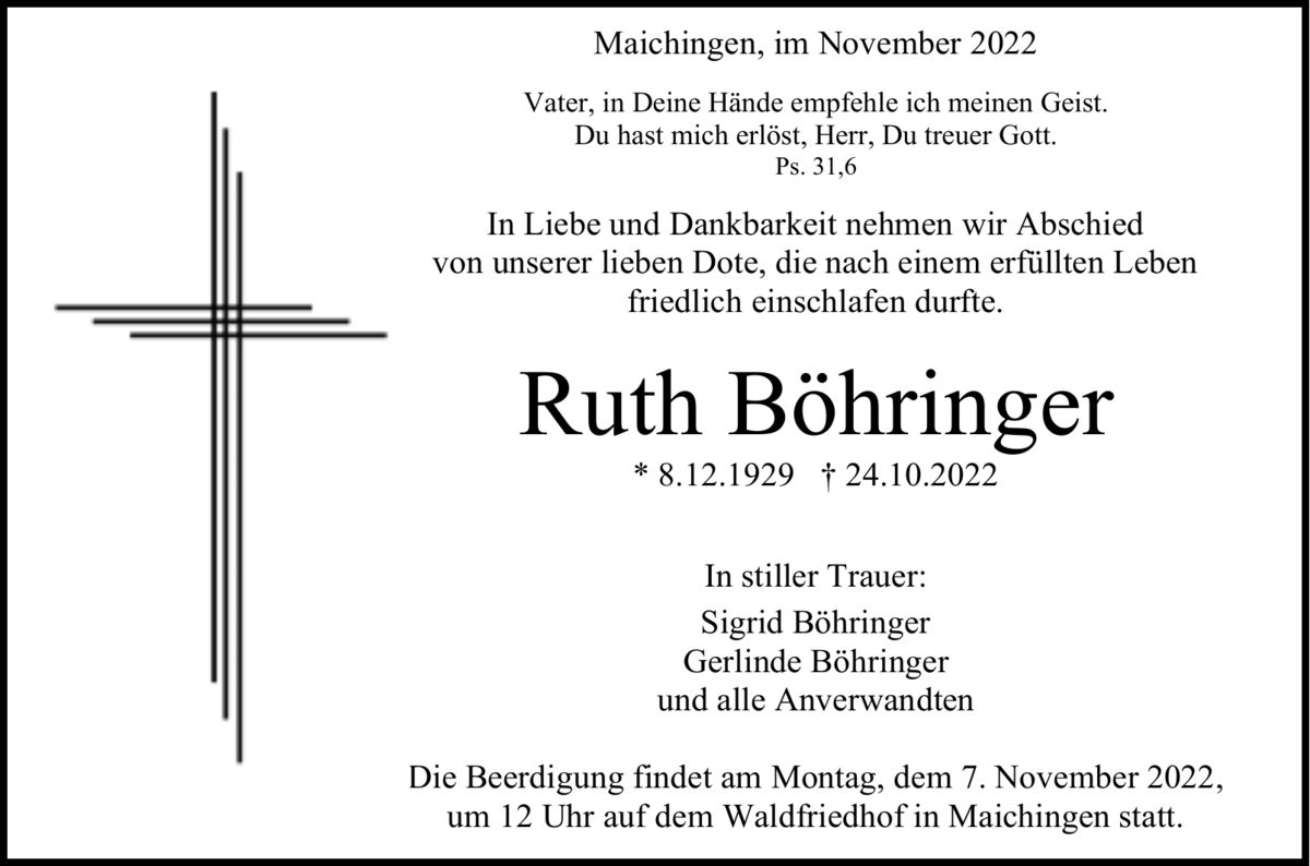 Ruth Böhringer