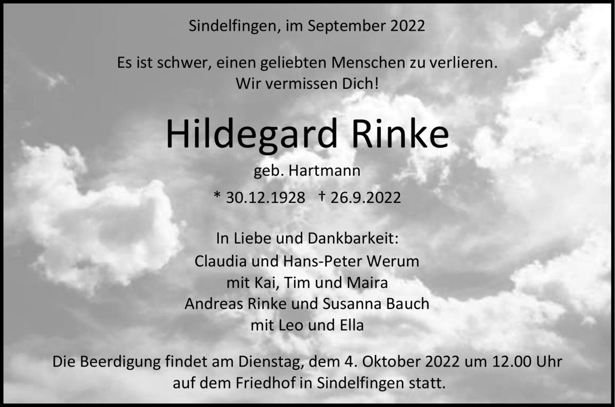 Hildegard Rinke