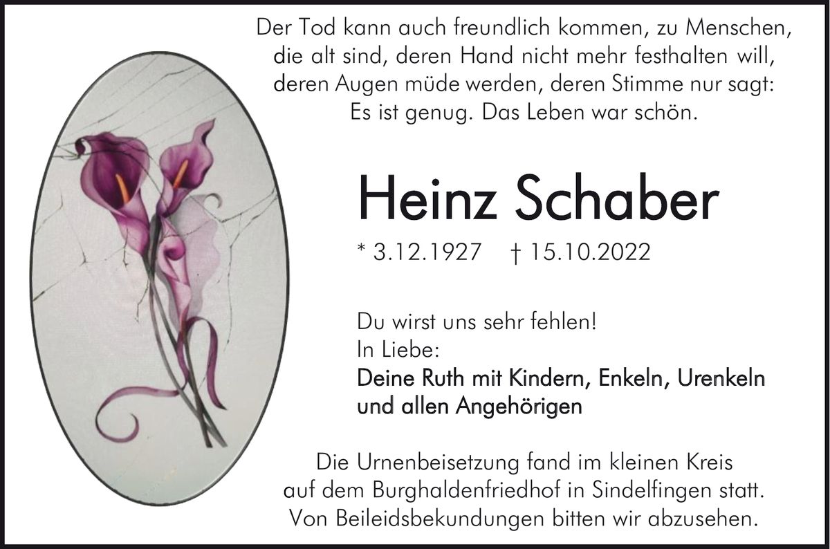 Heinz Schaber