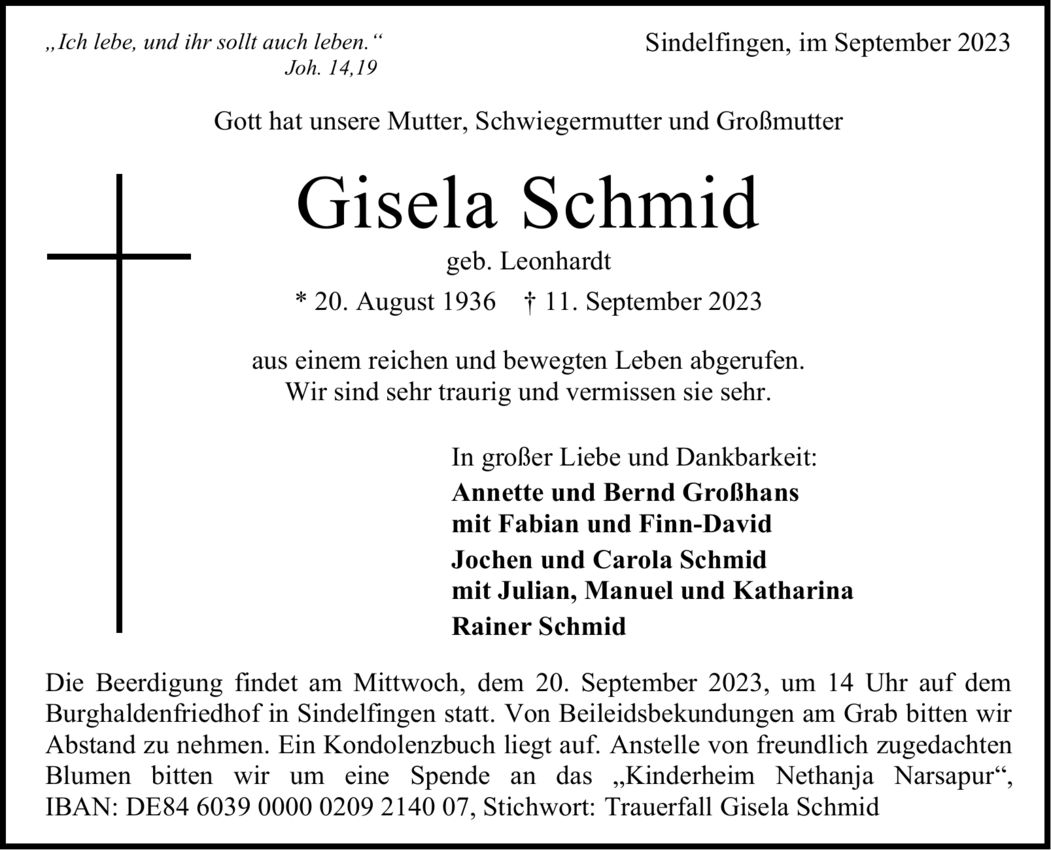 Gisela Schmid