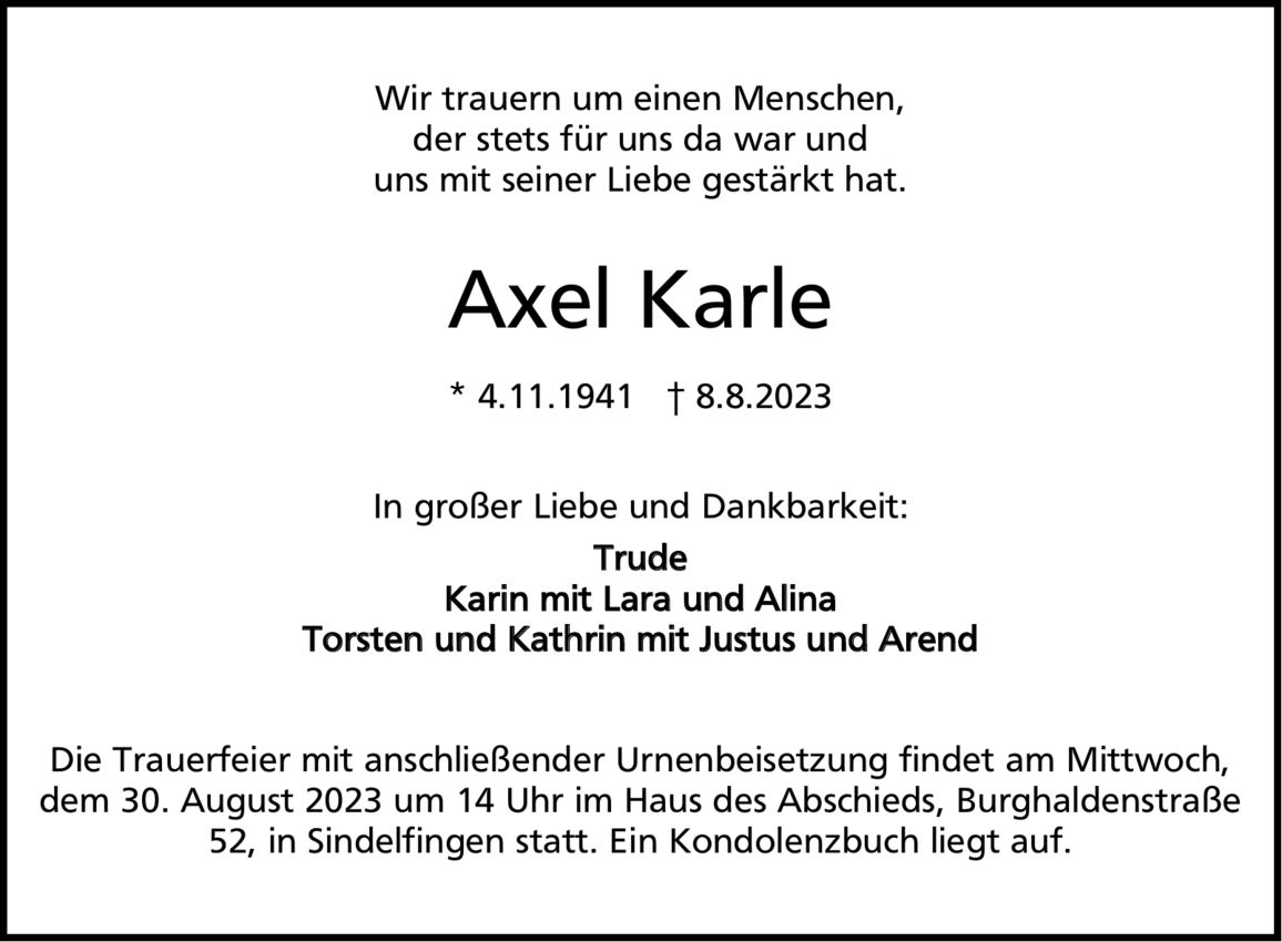 Axel Karle
