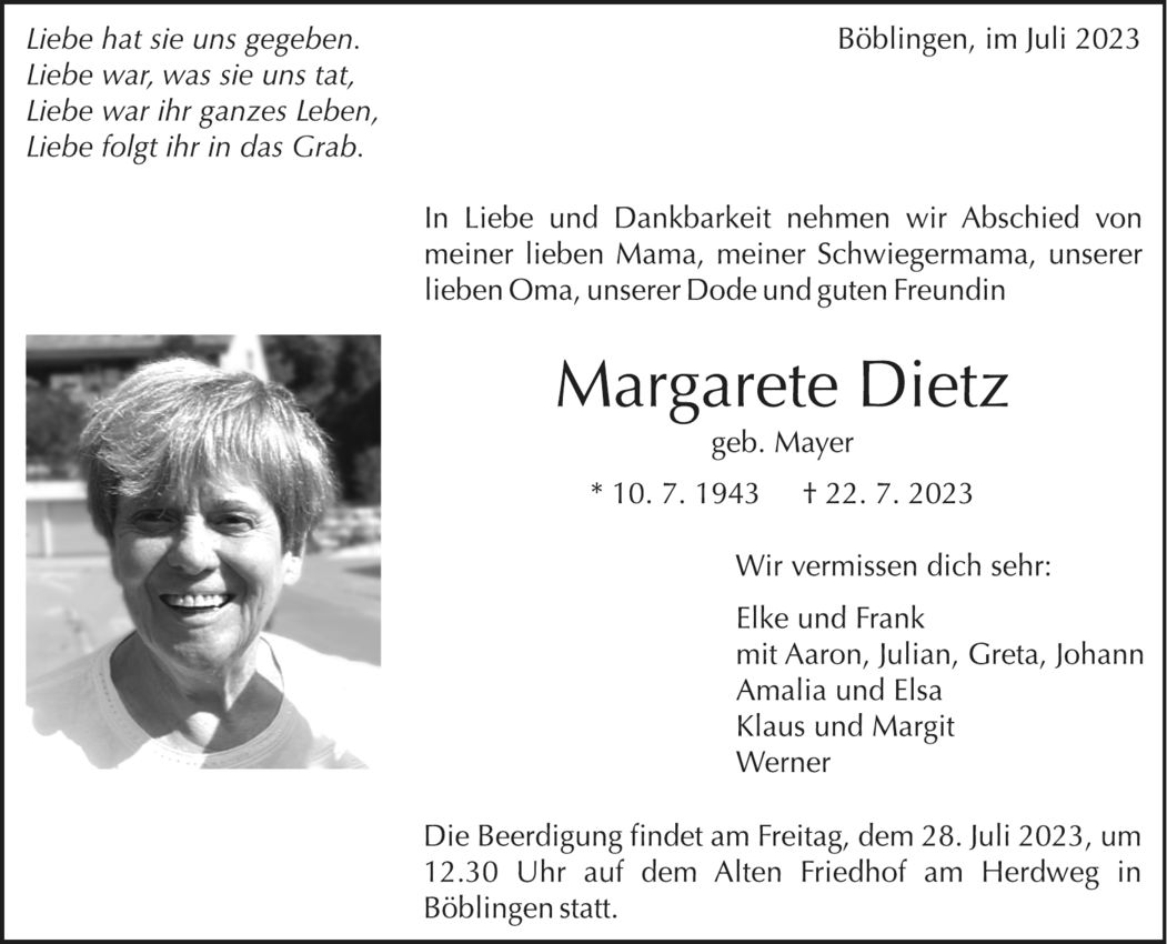 Margarete Dietz