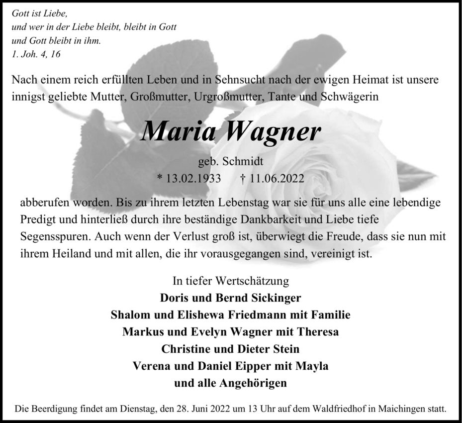 Maria  Wagner