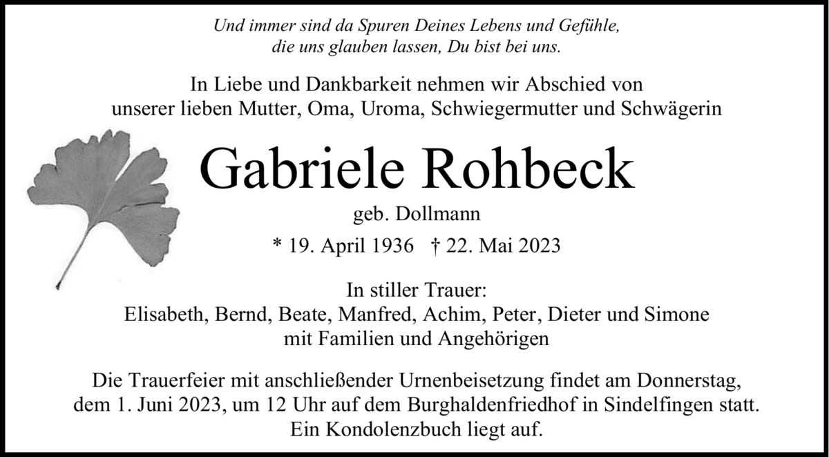 Gabriele Rohbeck