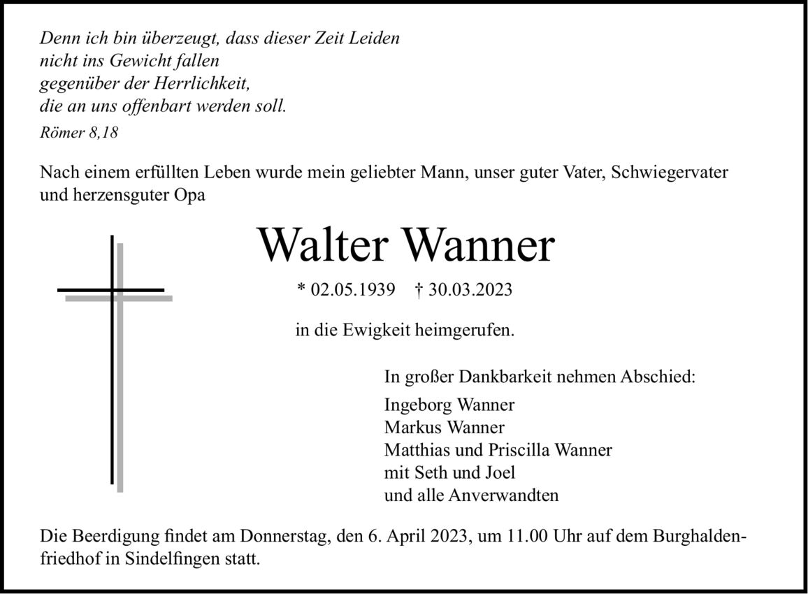 Walter Wanner