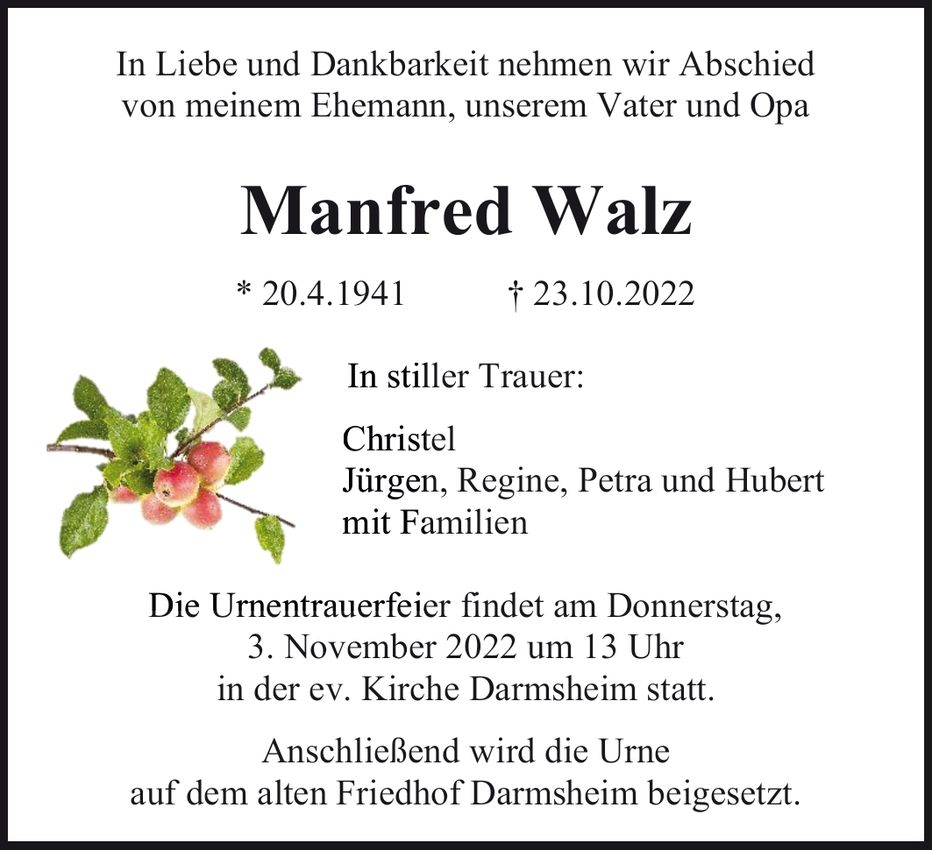 Manfred Walz