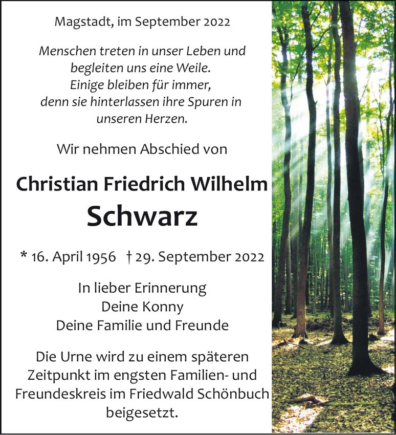 Christian Friedrich Wilhelm Schwarz