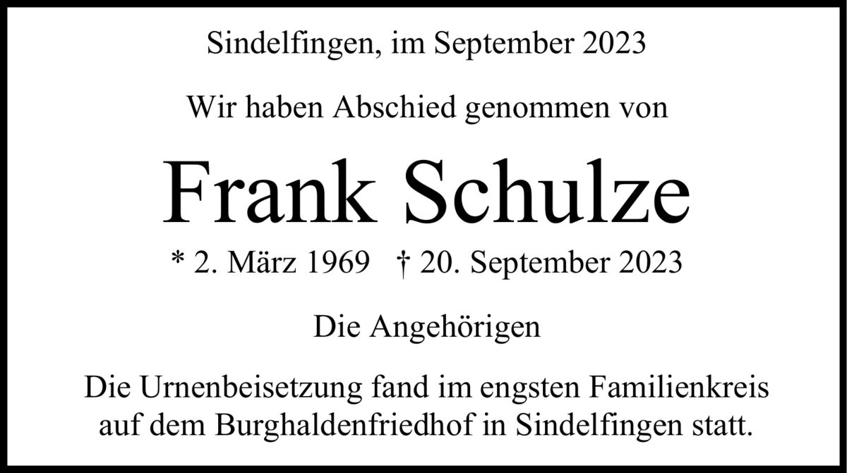 Frank Schulze