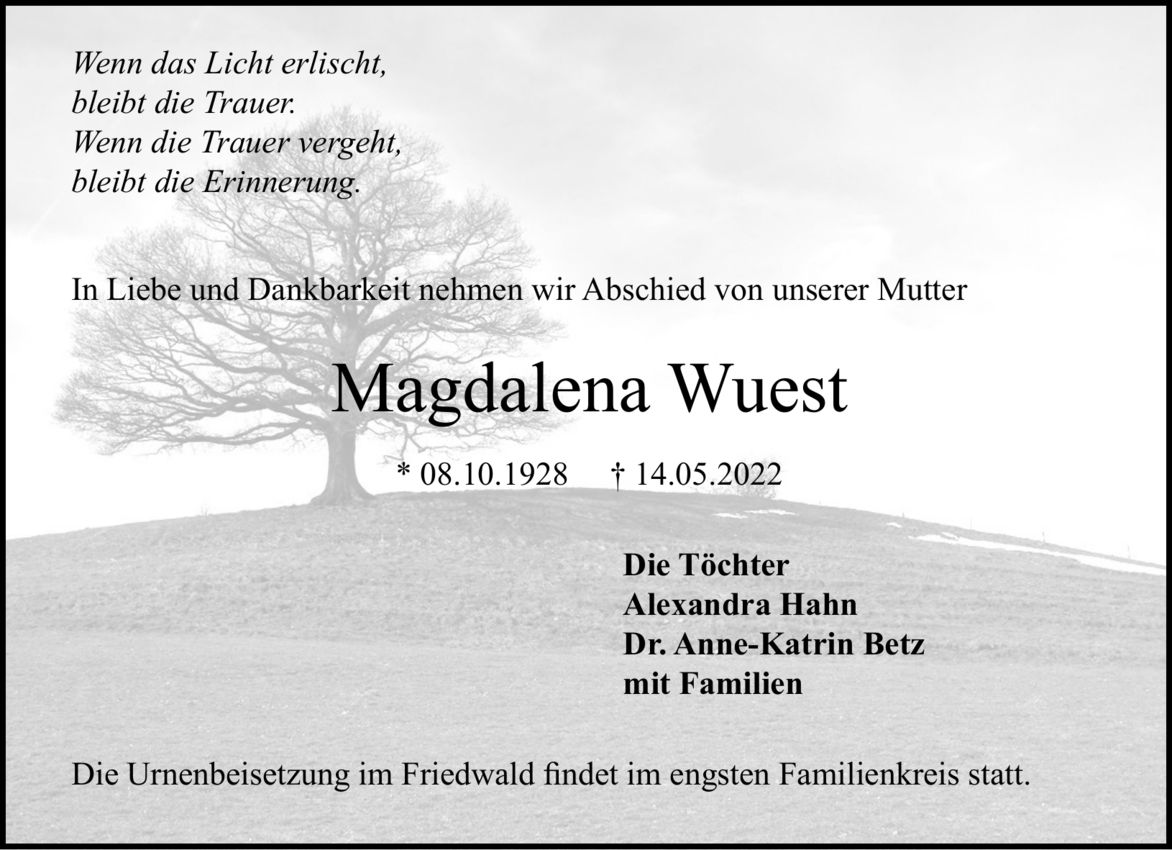Magdalena Wuest