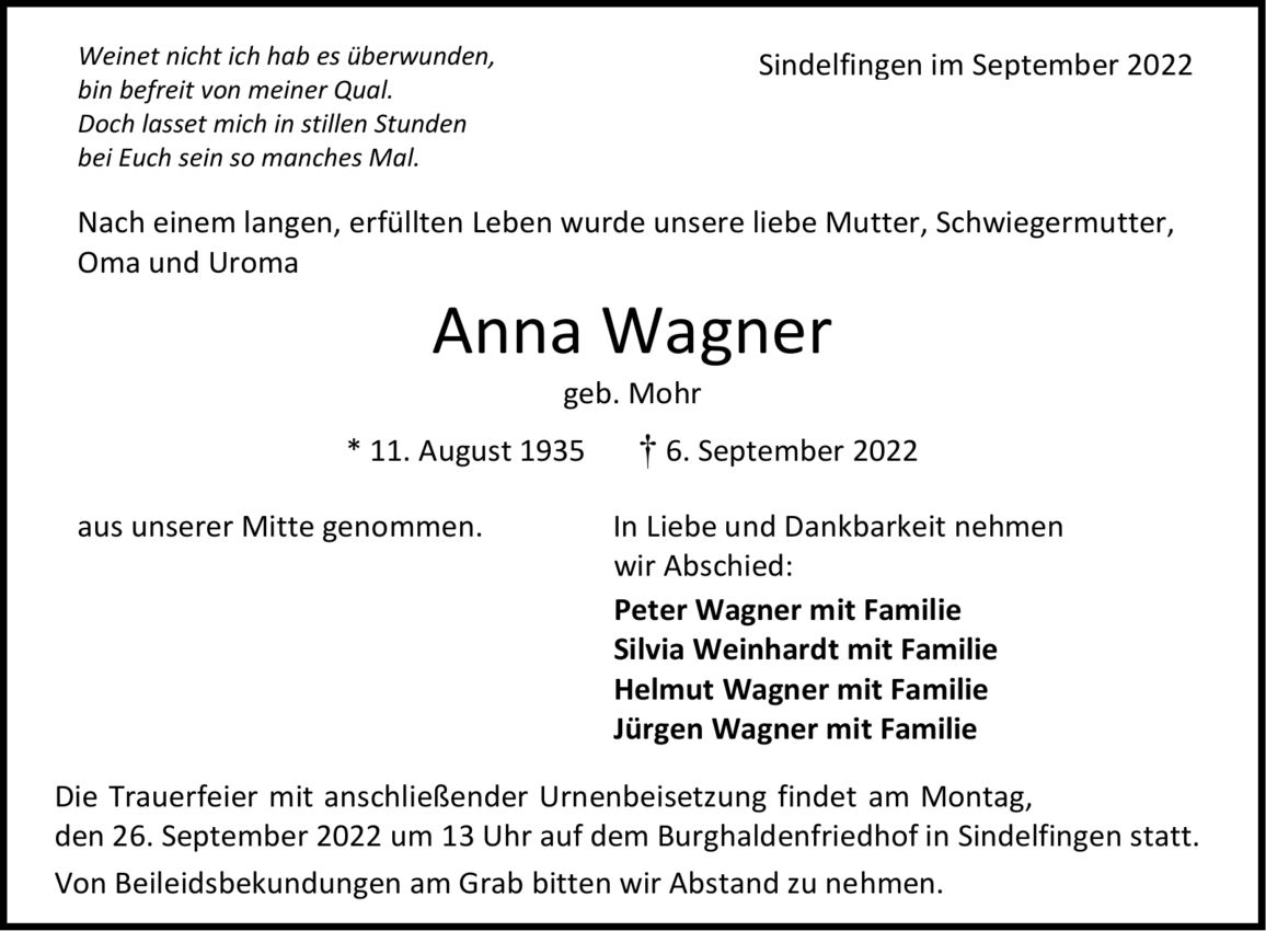 Anna Wagner
