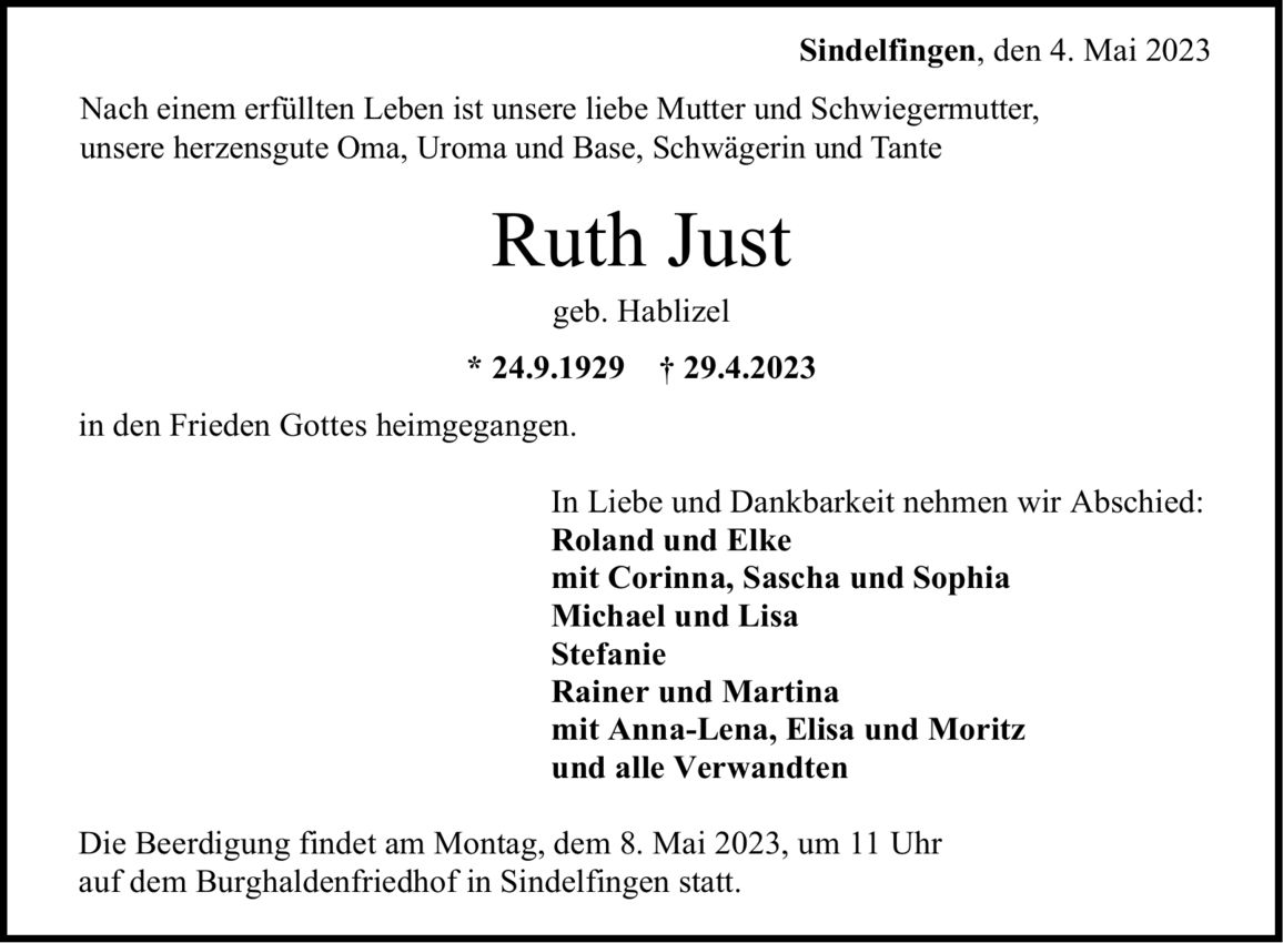 Ruth Just