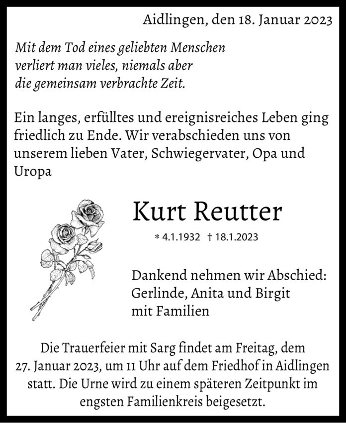 Kurt Reutter