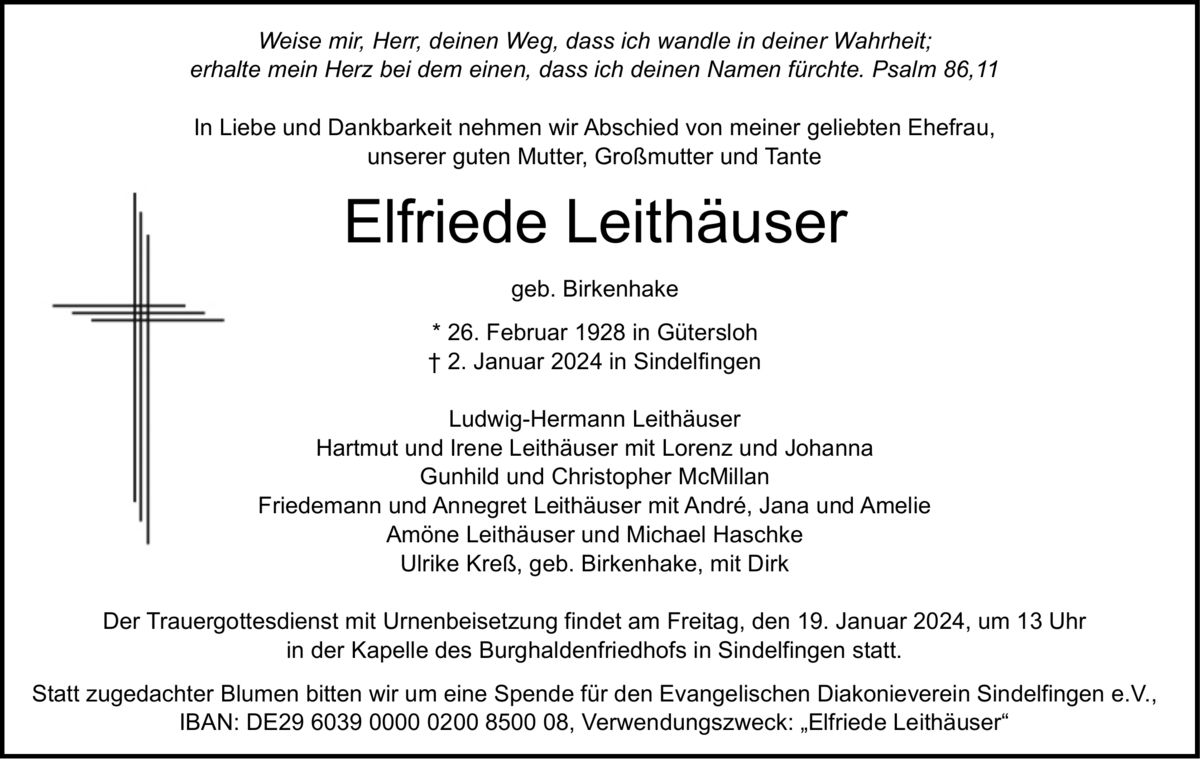 Elfriede Leithäuser