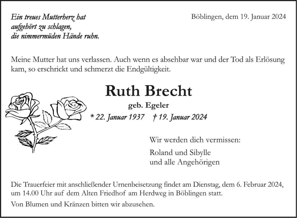 Ruth Brecht